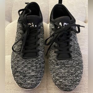 APL Women’s Size 9.5 TechLoom Black/White Melange Phantom Sneakers